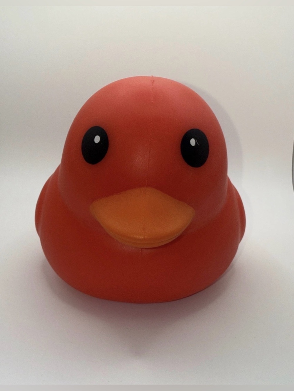 NEW Sunny Days Jumbo Squeeezy Duck Squishy – Red NEW